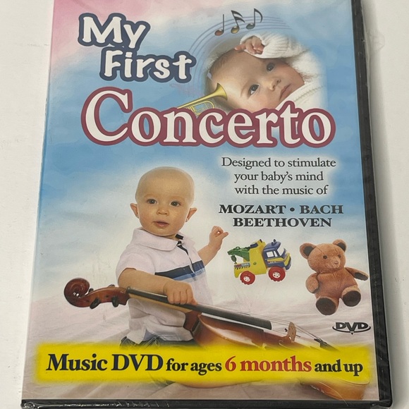 My First Concerto DVD for Babies 6 month+ New Sealed - Picture 2 of 6